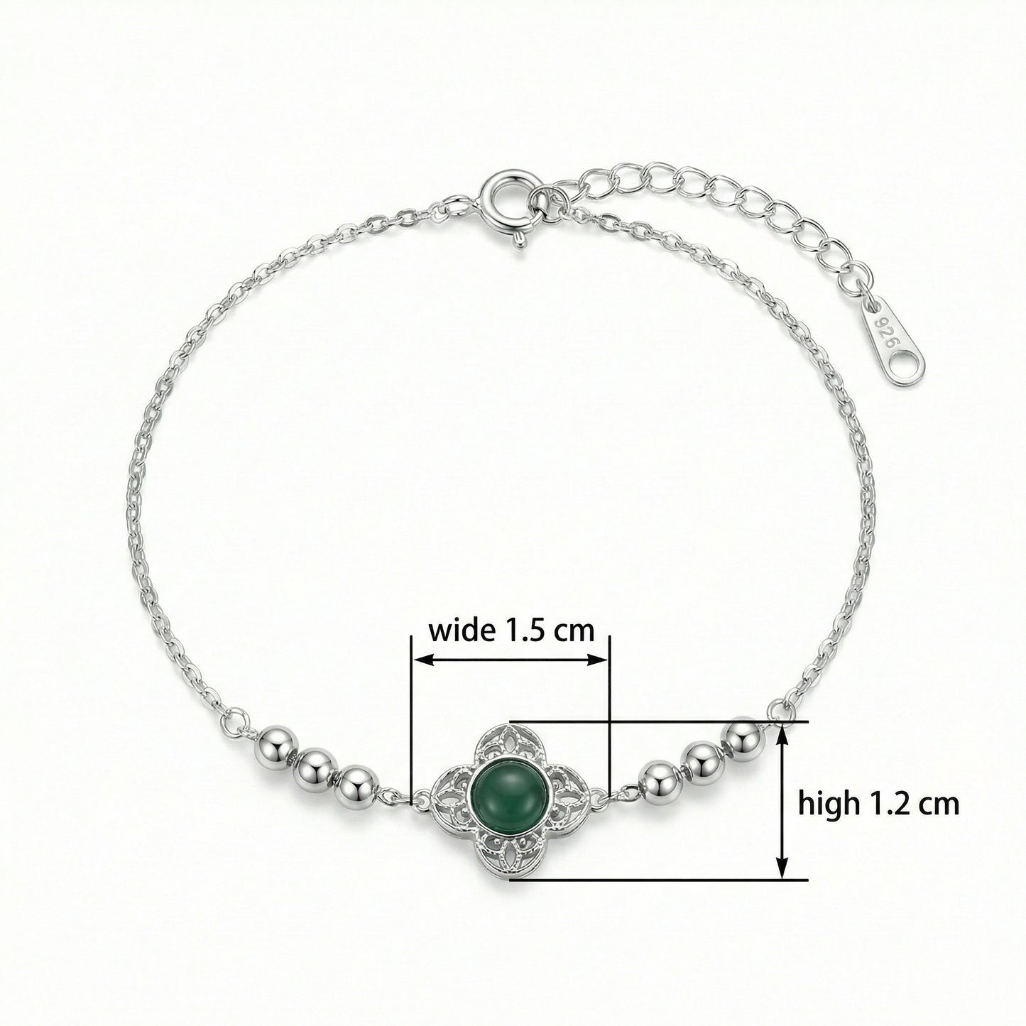 Clover Craze — S925 Filigree Clover Bracelet