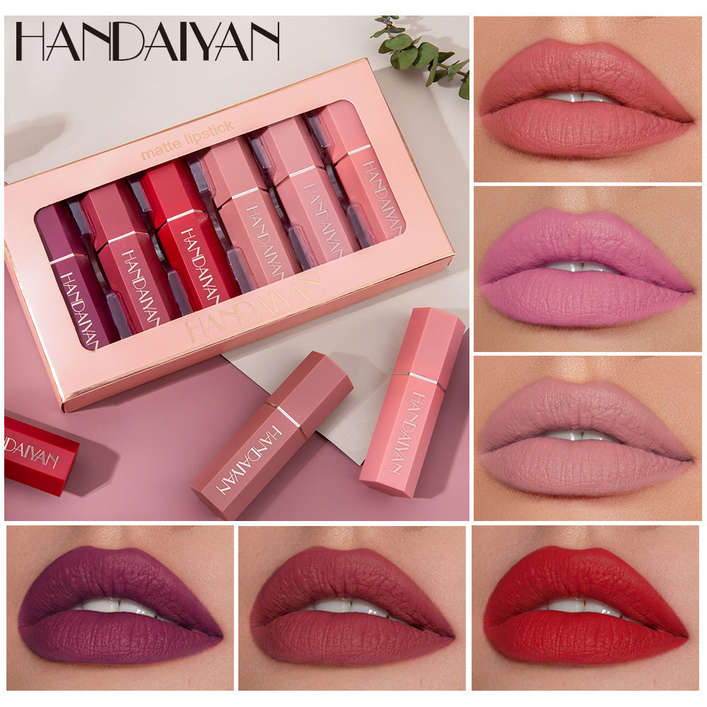 Lip Service — 6-pc Matte Non-Stick Cup Lipstick Set