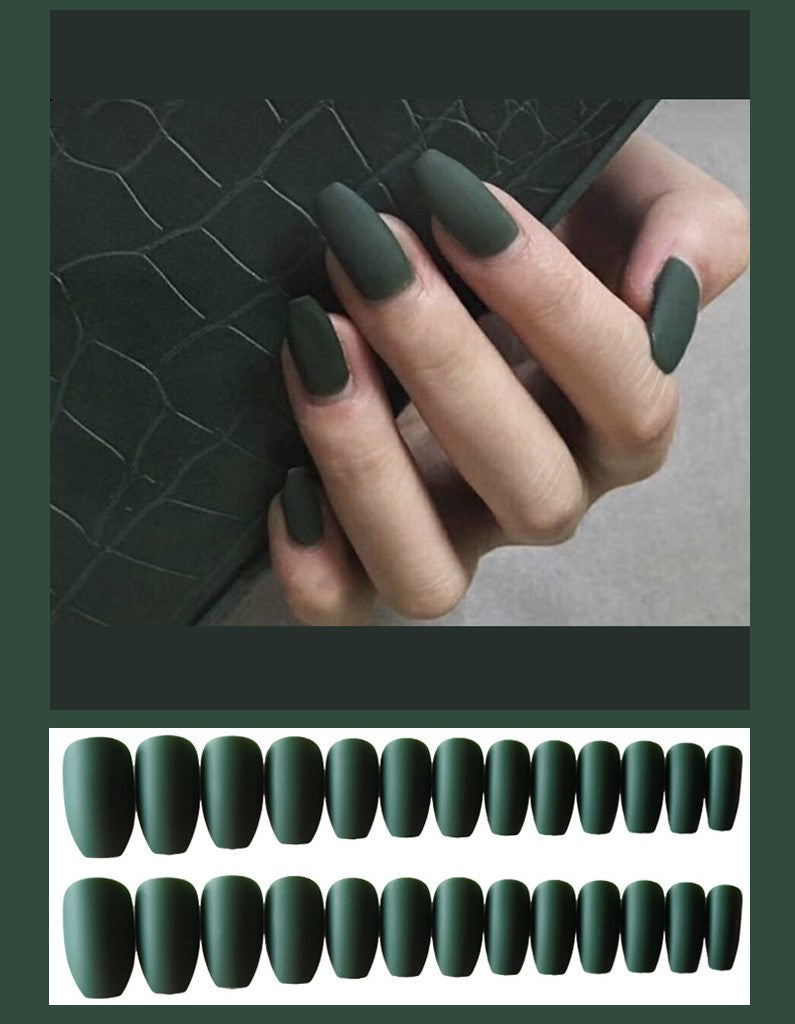 Matte Magic — 24pc Frosted Ballet Fake Nails