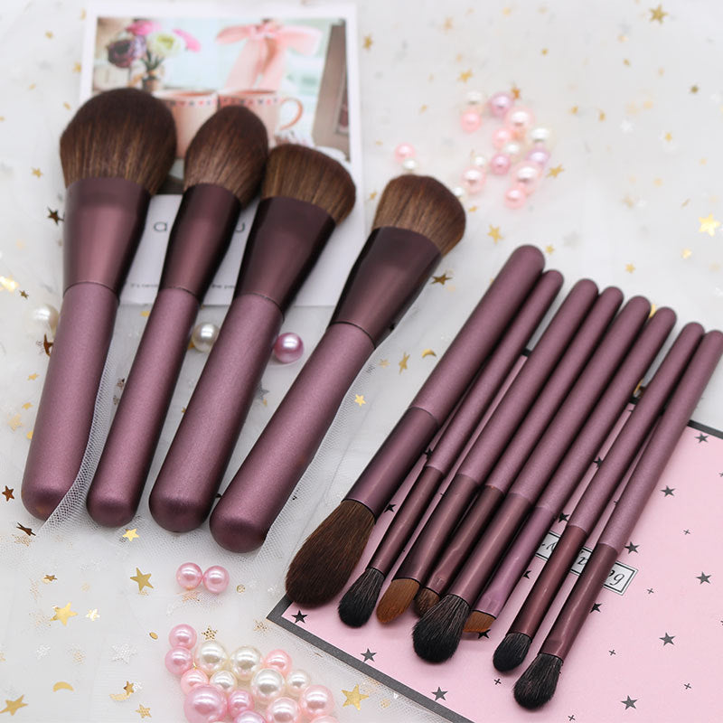 Grape Expectations — 12pc Mini Makeup Brush Set