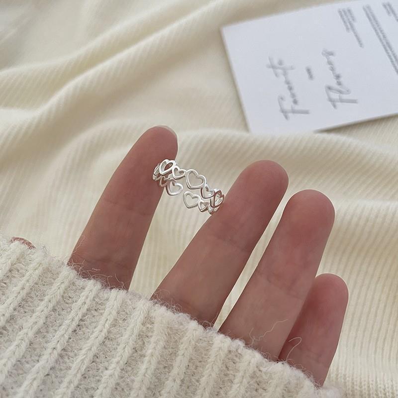 Sterling Style — 925 Silver Irregular Plain Band Ring for Women