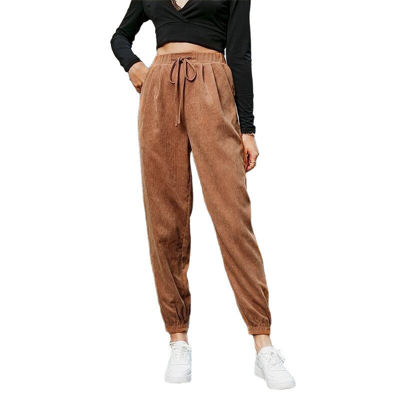 Brownie Points — Fashionable High-Waisted Casual Pants