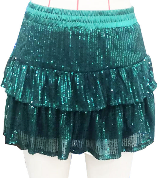 Sequin-sational Night — European American Mini Club Skirt