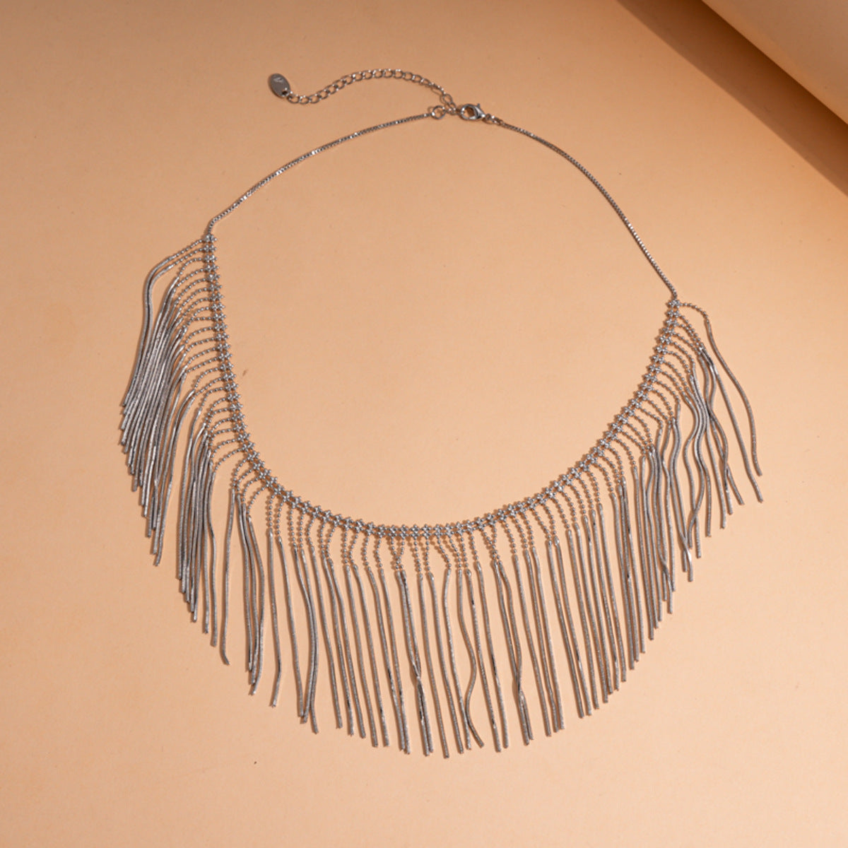 Tassel Twirl — Fashionable Metal Tassel Necklace