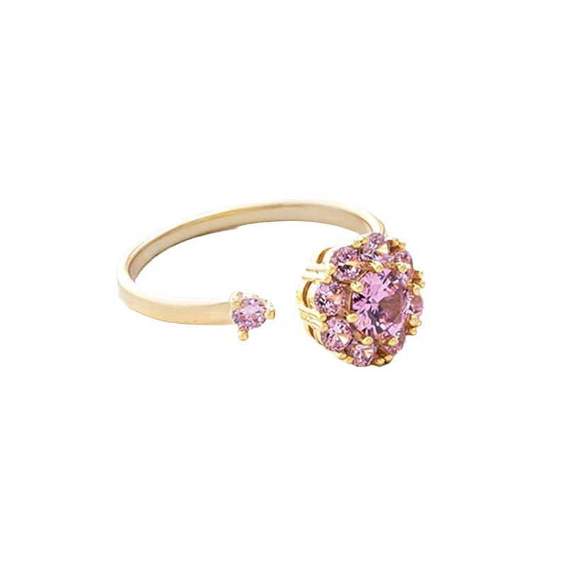 Petal Pivot — Rotatable Flower Ring, Elegant & Adjustable