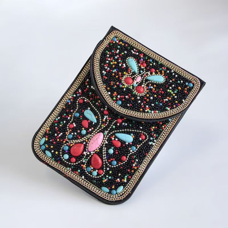Bead Bliss — Bohemian Bead Satchel Phone Bag