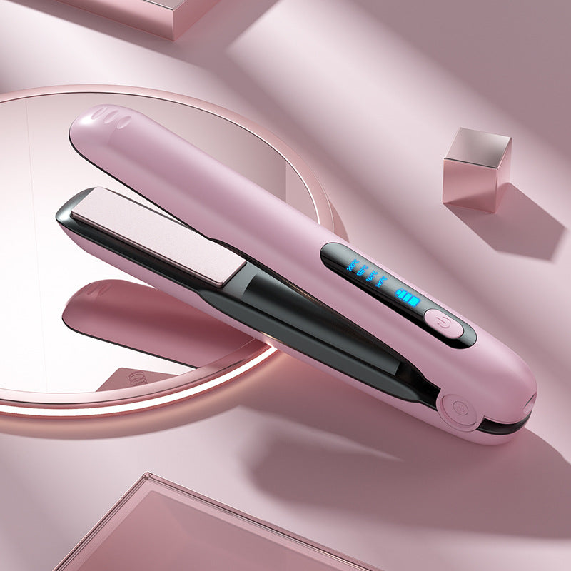 Cordless & Carefree — Mini 2-in-1 USB Rechargeable Hair Styler