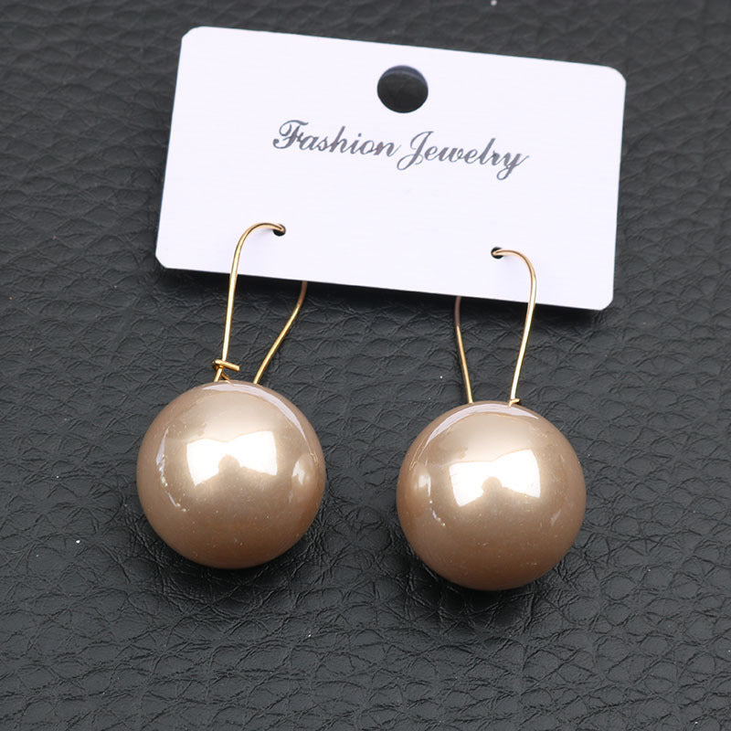 Pearl-fectly Chic — Large Silver Pearl Ear Clips for Women