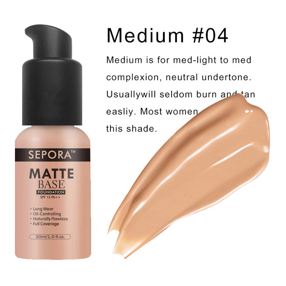 Flawless Canvas — Waterproof Matte Concealer & Foundation