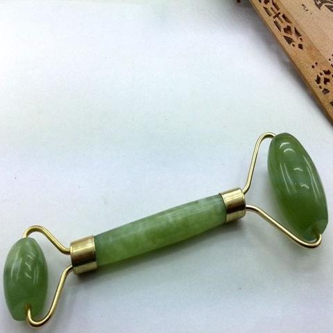 Jade It Happen — Authentic Jade Facial Massage Roller for Beauty & Relaxation