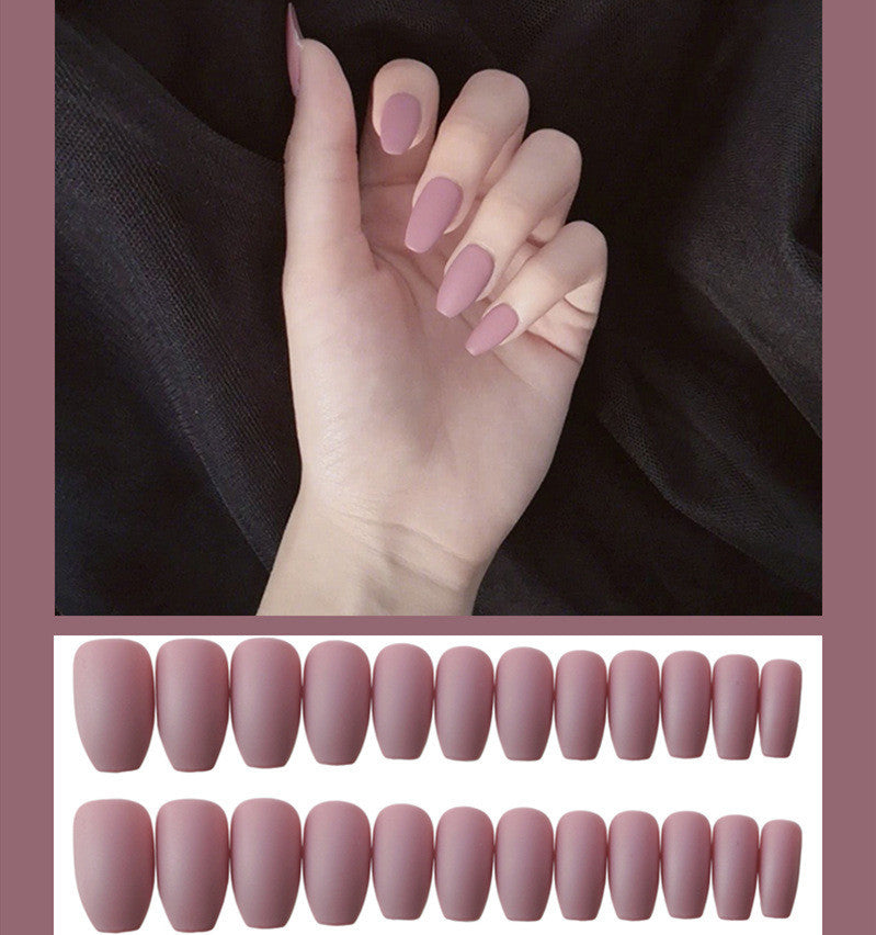 Matte Magic — 24pc Frosted Ballet Fake Nails