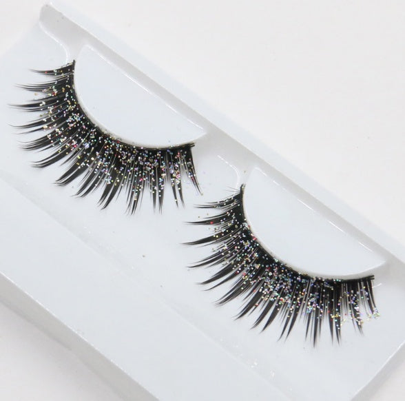 Sparkle & Flutter — Sequin False Eyelashes