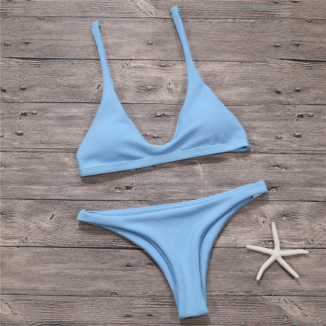 Solid Gold Swim — Classic Sexy 2-Piece Bikini Set