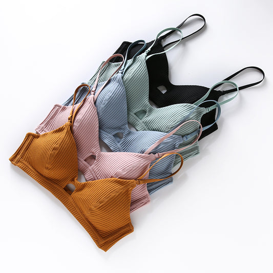 French Finesse — Triangle Cup Bra & Panty Set