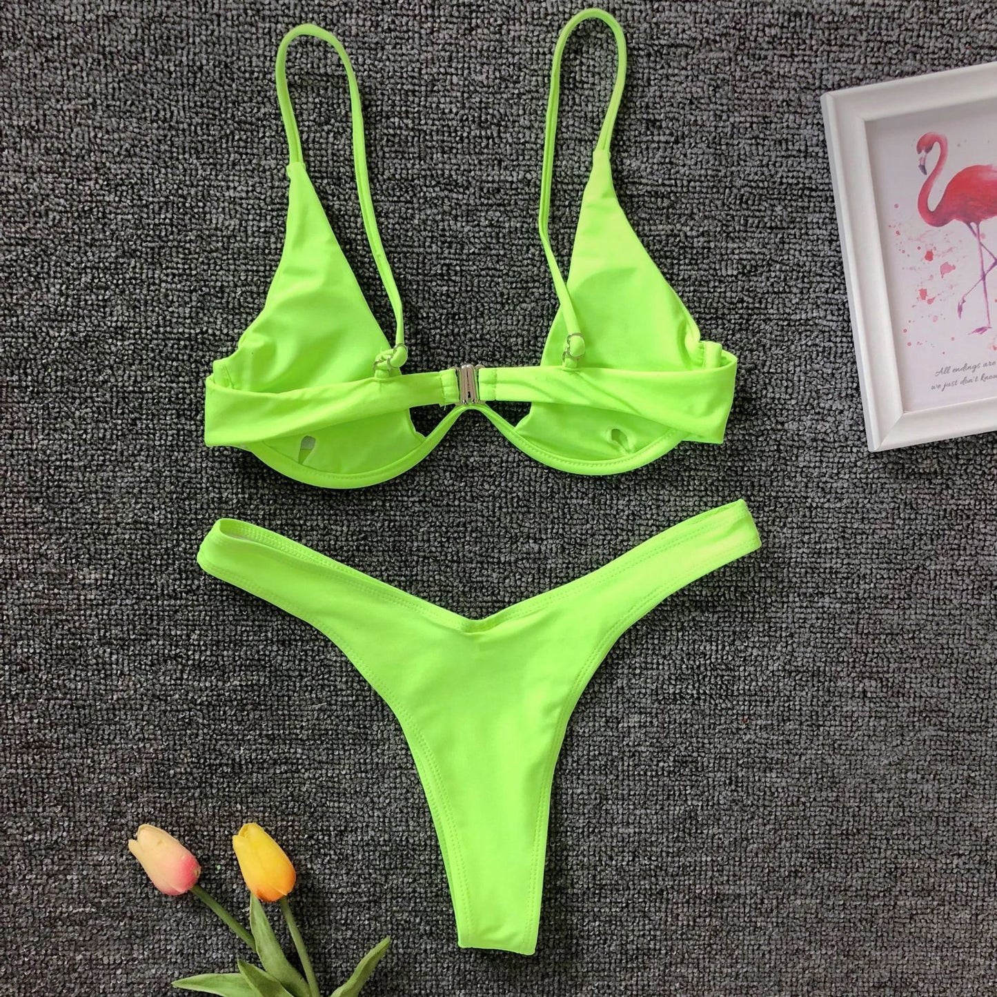 Summer Splash Set — Classic 2-Piece Bikini for Women