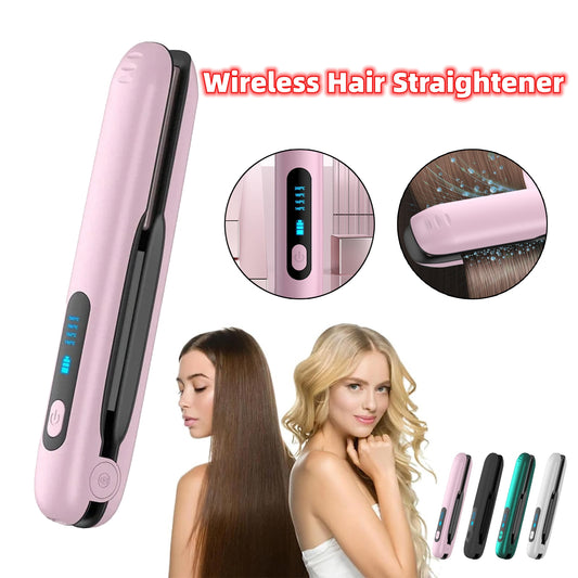 Cordless & Carefree — Mini 2-in-1 USB Rechargeable Hair Styler