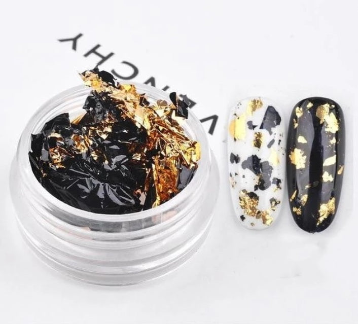 Foil Fanciful — Nail Art Tin Foil Flakes
