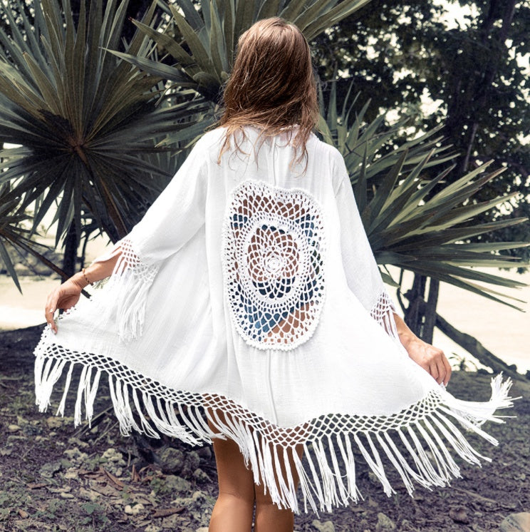 Sun-Sational Cover — Sunproof Beach Blouse Swim Cover