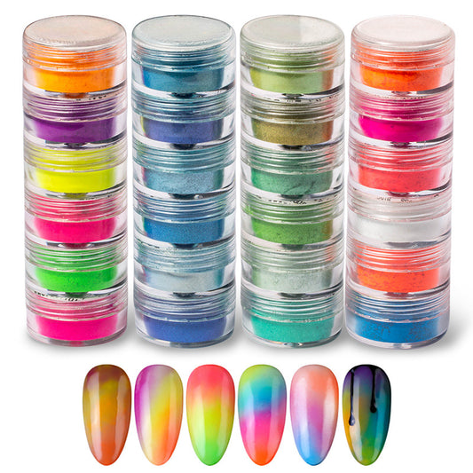 Pearl-fect Pigments — 6-Color Optional Pearl Dyed Powder