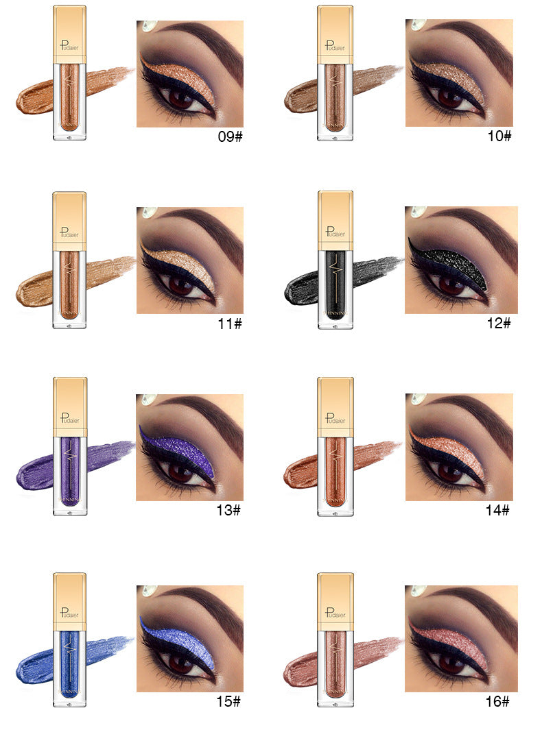 Sparkle & Shine — 18-Color Glitter Eyeshadow Palette