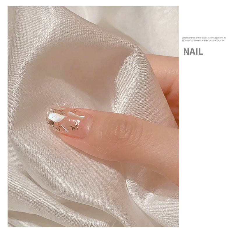 Foil Play — Gold & Silver Nail Art Flakes & Wire