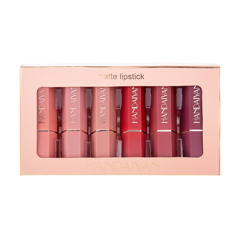 Lip Service — 6-pc Matte Non-Stick Cup Lipstick Set