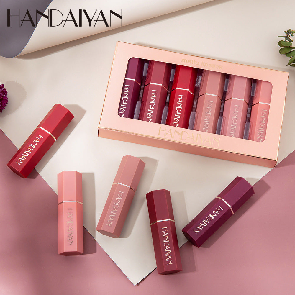 Lip Service — 6-pc Matte Non-Stick Cup Lipstick Set