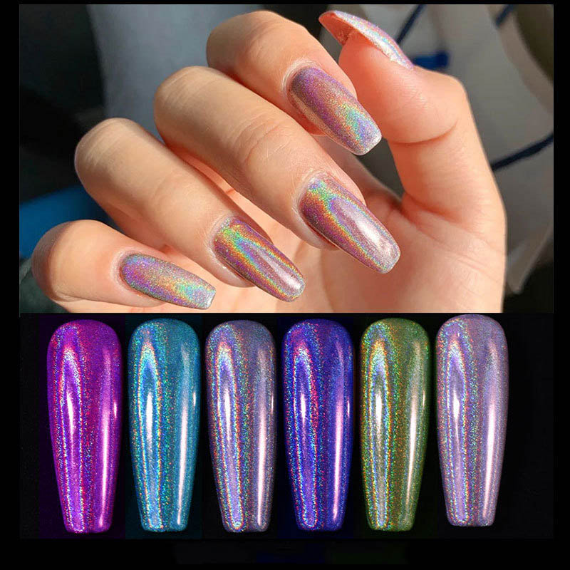 Laser Focused — Solid Laser Nail Art Powder