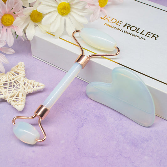 Roll with It — Face Opal Roller & Gua Sha Set
