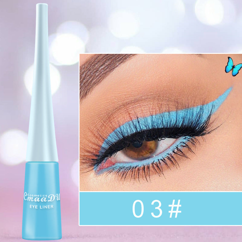 Line & Define — 17-Color Matte & Glitter Liquid Eyeliner
