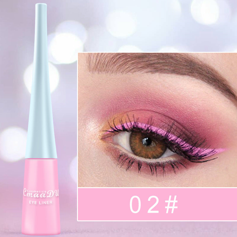 Line & Define — 17-Color Matte & Glitter Liquid Eyeliner