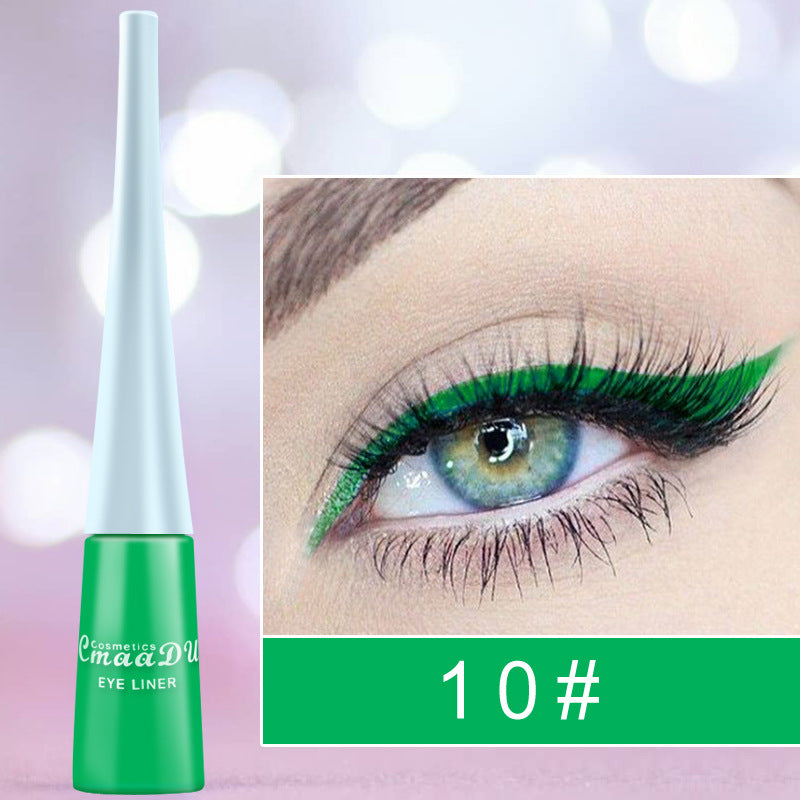 Line & Define — 17-Color Matte & Glitter Liquid Eyeliner