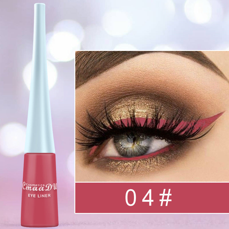Line & Define — 17-Color Matte & Glitter Liquid Eyeliner