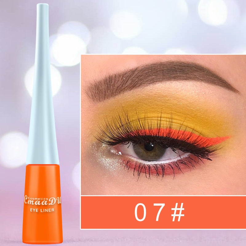 Line & Define — 17-Color Matte & Glitter Liquid Eyeliner