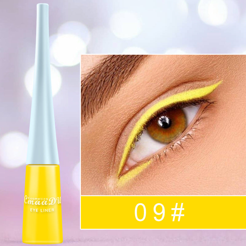 Line & Define — 17-Color Matte & Glitter Liquid Eyeliner