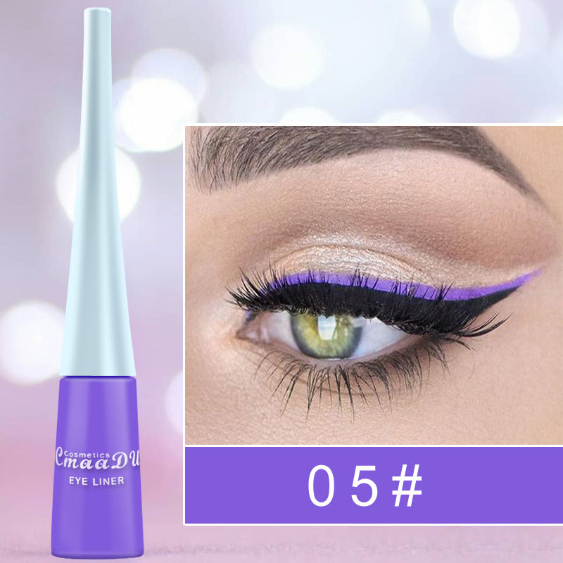Line & Define — 17-Color Matte & Glitter Liquid Eyeliner