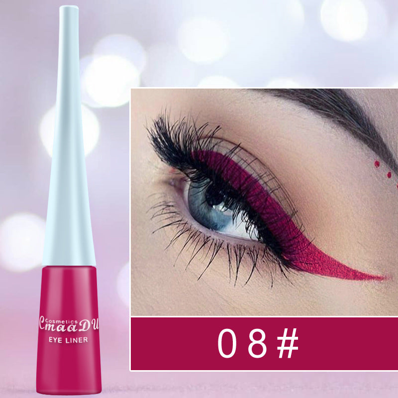 Line & Define — 17-Color Matte & Glitter Liquid Eyeliner