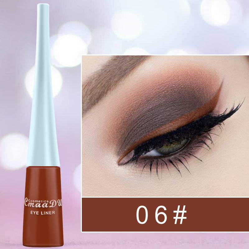 Line & Define — 17-Color Matte & Glitter Liquid Eyeliner