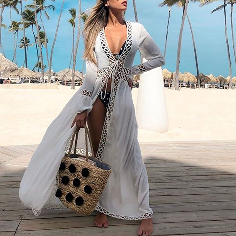 Cotton On — Printed Beach Cover-Up Summer Dress