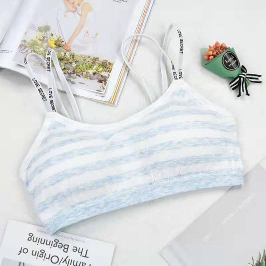 Stripe a Pose — Girls' Striped Summer Bralette