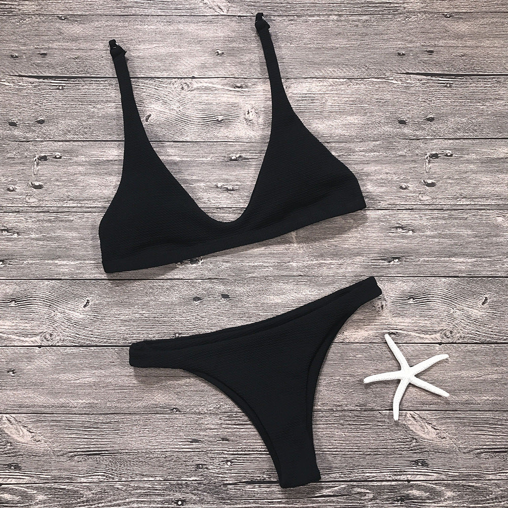 Solid Gold Swim — Classic Sexy 2-Piece Bikini Set