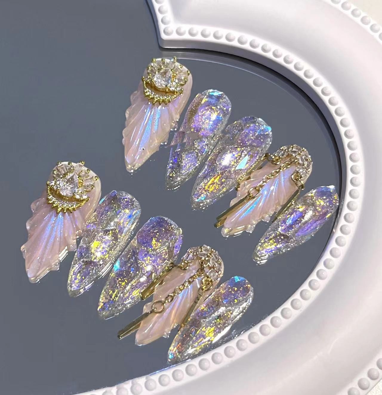 Flawless Fingers — Hand-Applied Finished Fake Nails