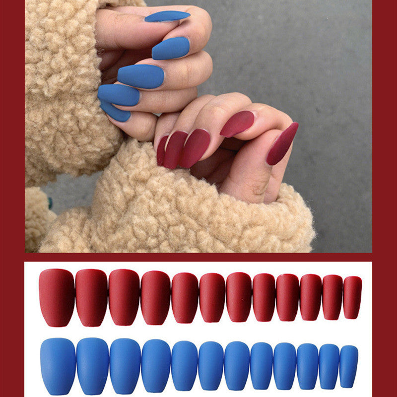 Matte Magic — 24pc Frosted Ballet Fake Nails