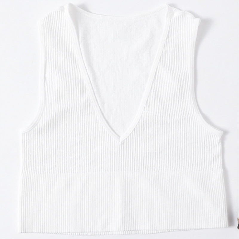 Shoulder Play — Off-Shoulder Cropped Chic Top