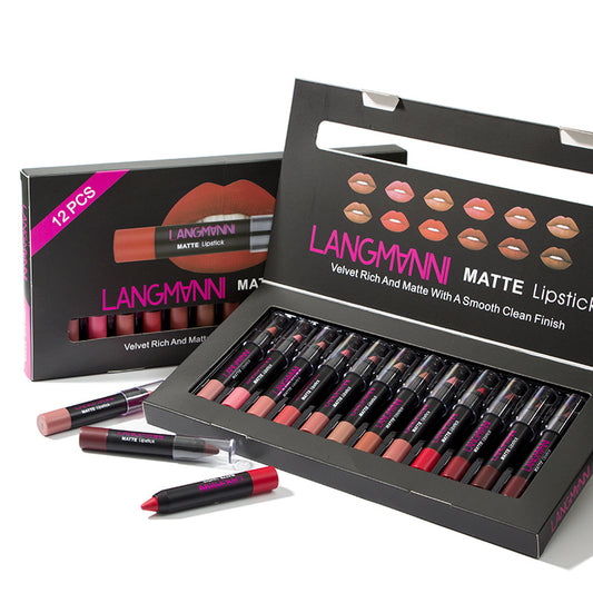 Pout Perfect — Matte Non-Stick Lip Duo Set