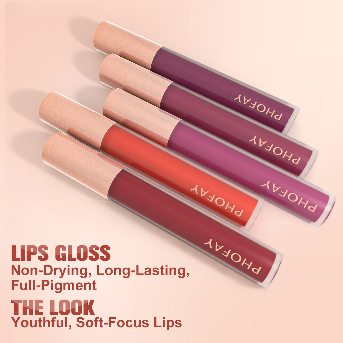 Gloss Boss — PHOfay Non-Sticky Lip Gloss