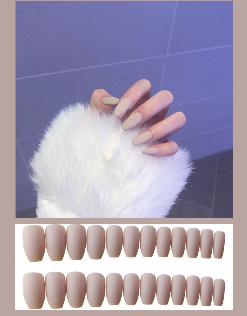 Matte Magic — 24pc Frosted Ballet Fake Nails