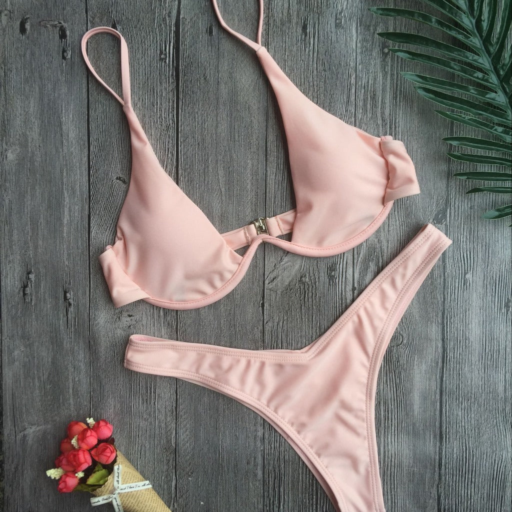 Summer Splash Set — Classic 2-Piece Bikini for Women