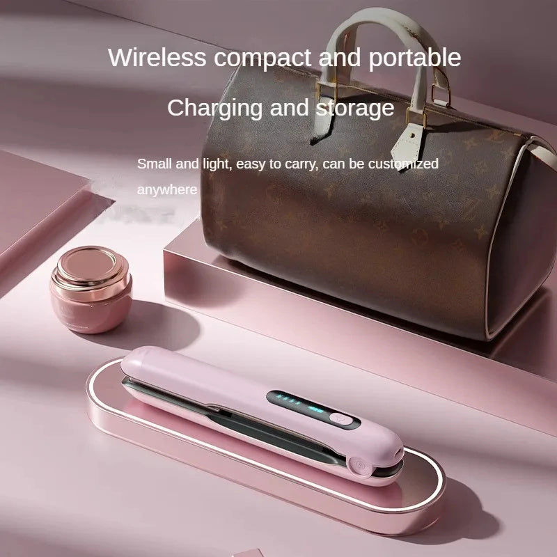 Cordless & Carefree — Mini 2-in-1 USB Rechargeable Hair Styler