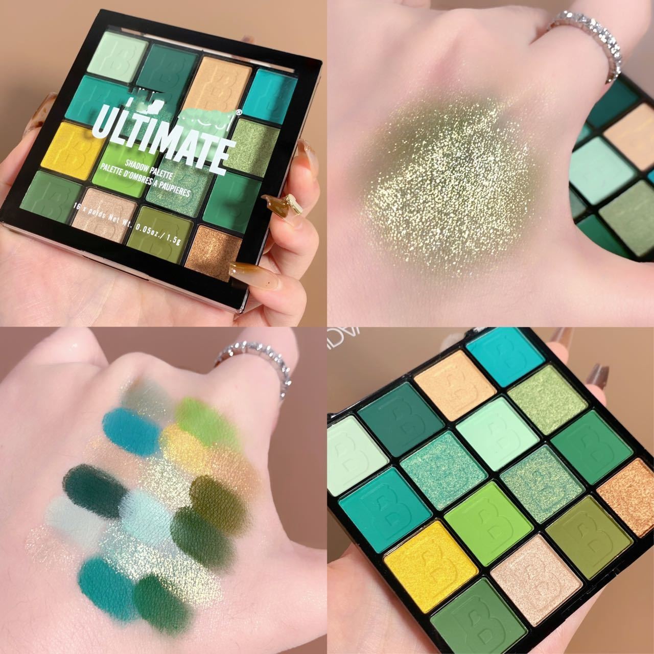 Stage Stunner — Matte & Pearlescent Eye Shadow Palette